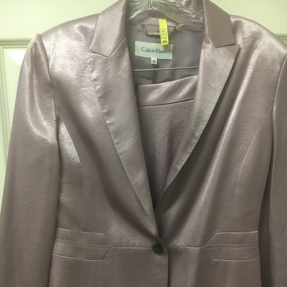 Simply gorgeous Satin Purple Suit!
